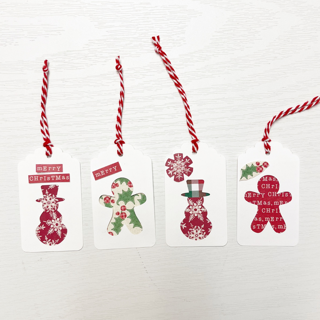 Countdown Calendar - Day 18 - Scrapbook Gift Tags