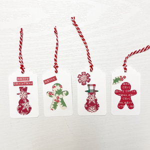 Countdown Calendar - Day 18 - Scrapbook Gift Tags