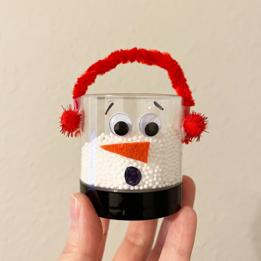 Countdown Calendar - Day 12 - Snowman Snowglobe
