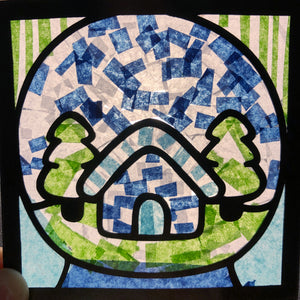 Day 08 - 24 Day Countdown Calendar - Paper Stained Glass Project