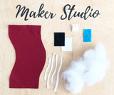Mini Bacon Stuffie - Sewing Maker Kit